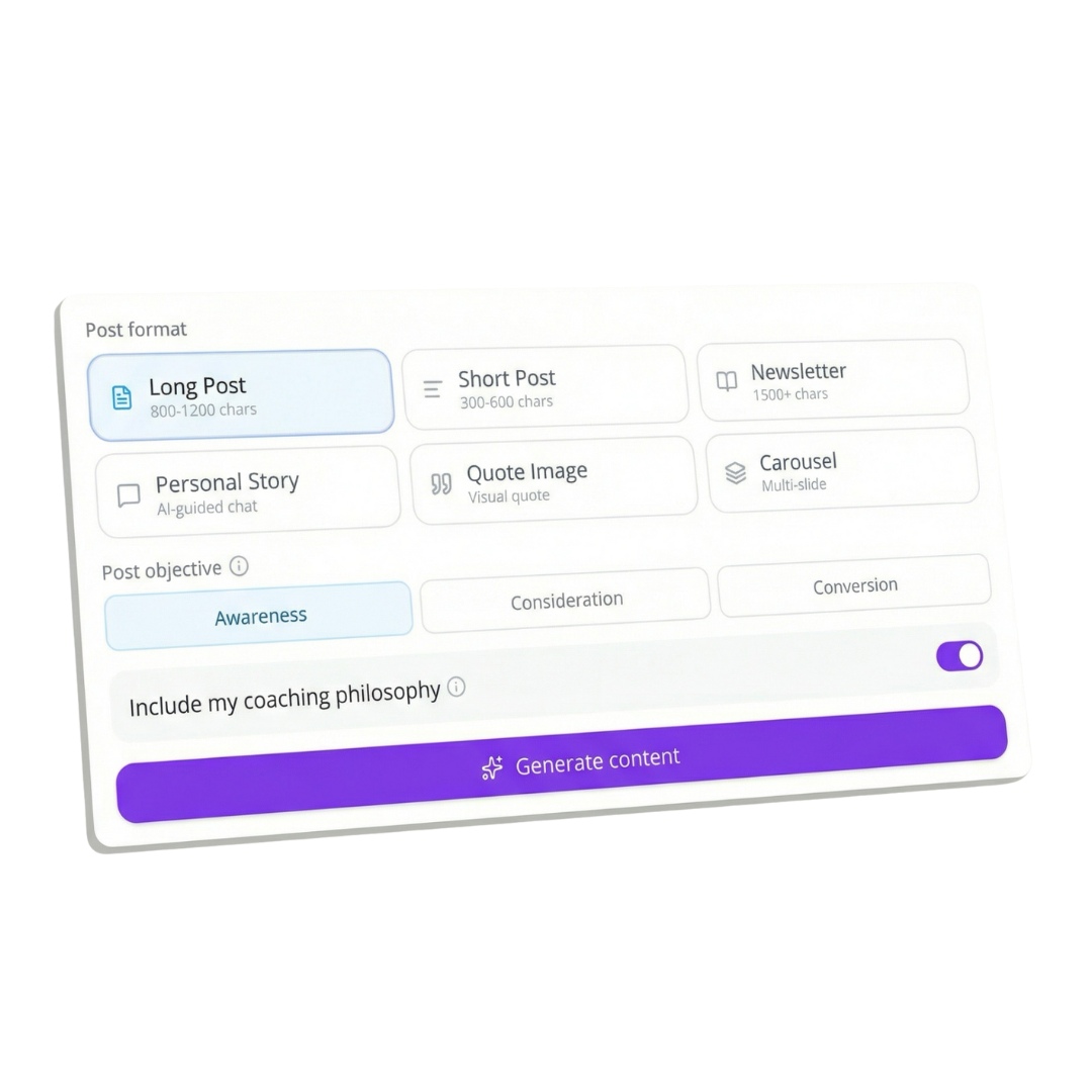Format selection screenshot
